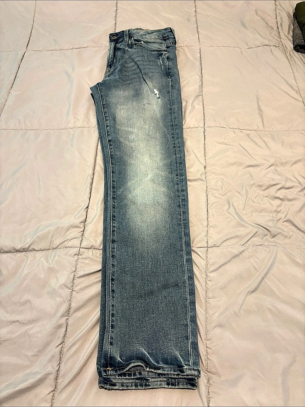 Aeropostale Straight Jeans Straight Leg Jeans in Blue